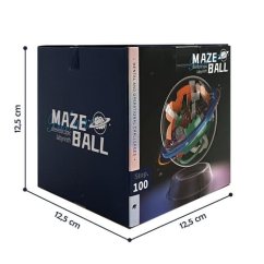 Bavytoy 3D labyrint koule 100 kroků malá