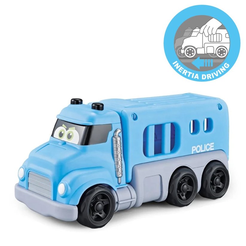 Bavytoy policejní truck s autíčky