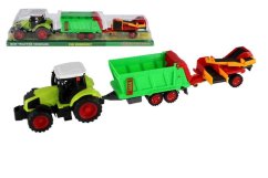 Traktor s vlekem a pásem 56cm na setrvačník