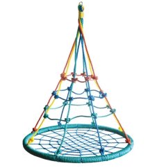 Houpací kruh teepee 100 cm barevný