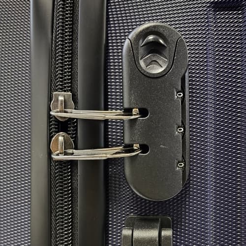 Bavy Cestovní kufr skořepinový 24" Stripes Navy