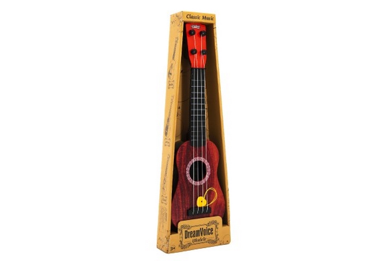 Ukulele/kytara plast 43cm s trsátkem