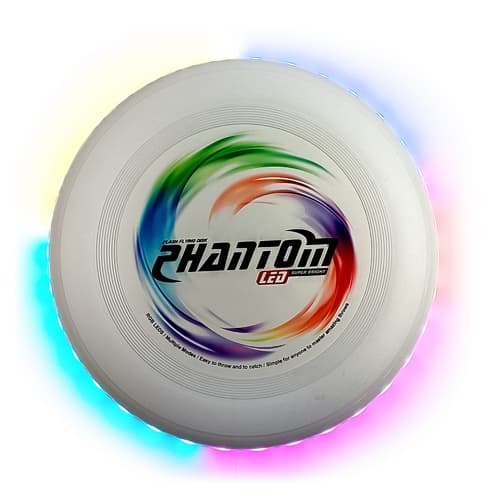 Bavytoy LED létající disk Frisbee 9" bílý