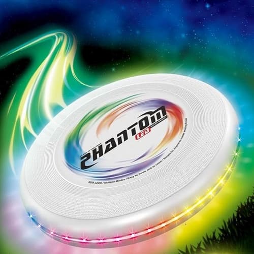 Bavytoy LED létající disk Frisbee 9" bílý