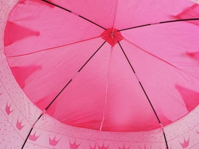 Stan pro děti hrad, růžová