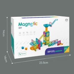 Magnetická stavebnice Mlýnek 64 ks