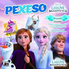 Pexeso v sešitu 64ks Ledové království II/Frozen II 21,5x21,5cm
