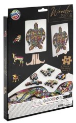 Dřevěné puzzle Želva 132 dílků