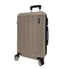 Bavy Cestovní kufr skořepinový 20"  Stripes Gold beige