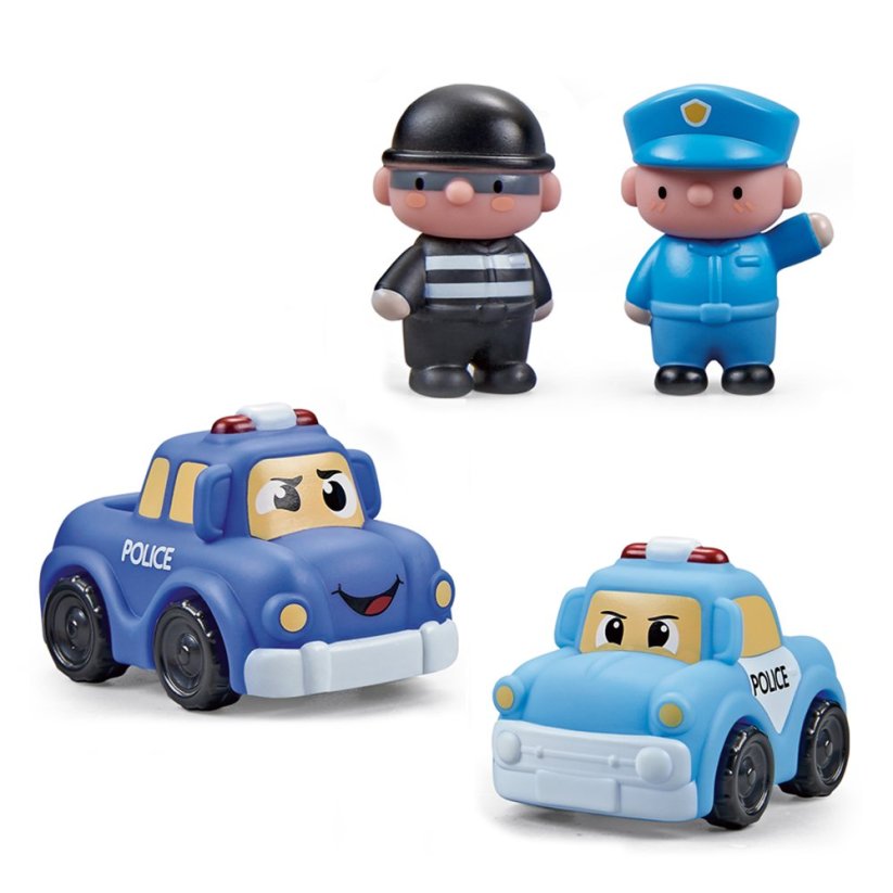 Bavytoy policejní truck s autíčky