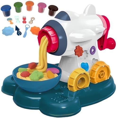 Stroj na vytlačování modelíny bílý, sada