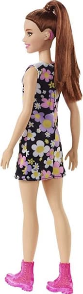 Barbie Modelka - šaty se sedmikráskami