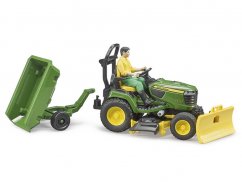 Bruder 62104 BWORLD Zahradní traktor John Deere X949 s figurkou