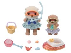 Sylvanian Families Vydří sestry na dovolené u moře