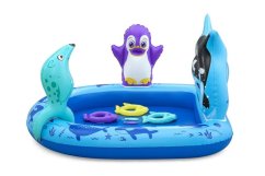 Nafukovací hrací centrum Polar Pals, 1,34m x 1,31m x73cm