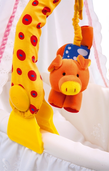 Small Foot  Závěsný kolotoč létající zvířátka