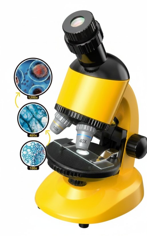 Dětský rotační mikroskop