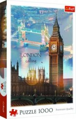 Puzzle Londýn o soumraku 1000 dílků v krabici