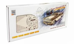 Ugears 3D dřevěné mechanické puzzle VM-05 Auto (50's convertible)