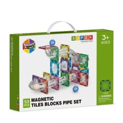 Magnetická stavebnice Kuličkodráha 53 ks