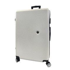 Bavy Cestovní kufr skořepinový 28" Circle White
