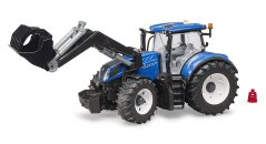 Bruder 3121 Traktor New Holland T7.315 s čelním nakladačem