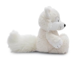 NICI plyš Liška polární Vanja 20cm, GREEN