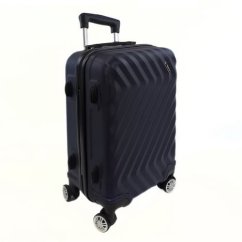Bavy Cestovní kufr skořepinový 20" Waves Navy