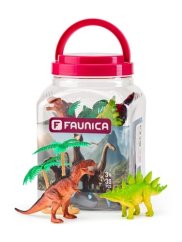 Zvířátka figurky sada v MEGA tubě - Dinosauři
