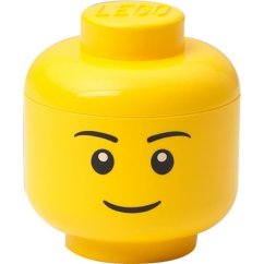 LEGO úložná hlava (mini) - chlapec