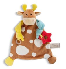 NICI MFN muchláček Kravička s kousátkem a úchytkou na dudlík