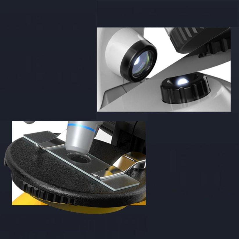 Dětský rotační mikroskop