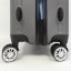 Bavy Cestovní kufr skořepinový 20" Stripes Dark grey