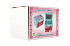 Šperkovnice Princess se zrcátkem