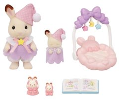 Sylvanian Families Chocolate králíčci spící sourozenci